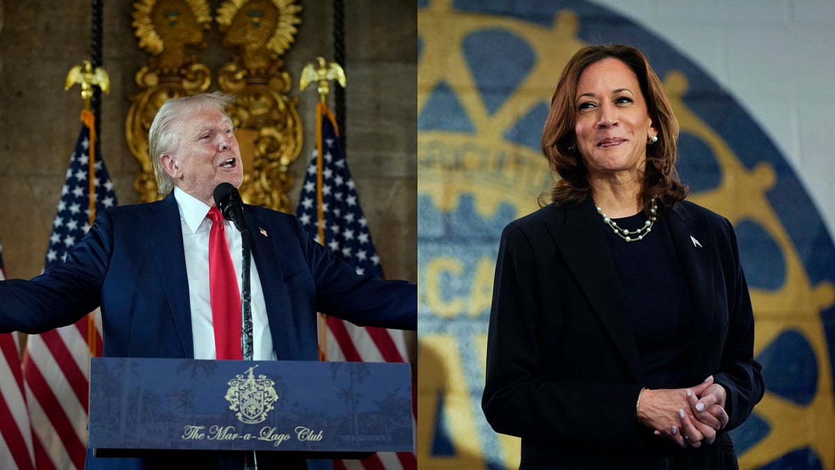 Trump Hints At Skipping ABC Presidential Debate With Kamala Harris Over Mic Dispute - | Photo: AP